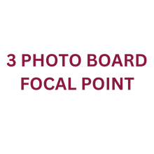 Load image into Gallery viewer, Photo Board Focal Point (3 boards)