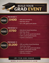 Load image into Gallery viewer, Grad Packages
