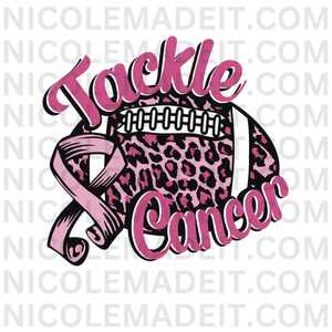 Tackle Cancer (leopard ball)