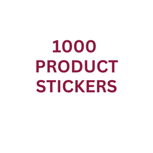 1000 Product Stickers
