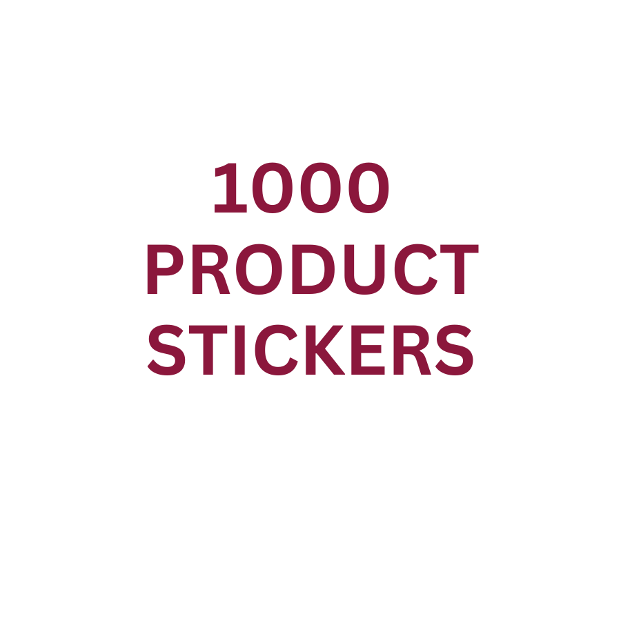 1000 Product Stickers