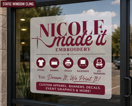 Window Clings (24x36)