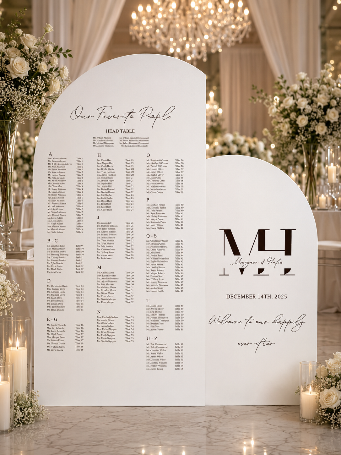 Seating Charts