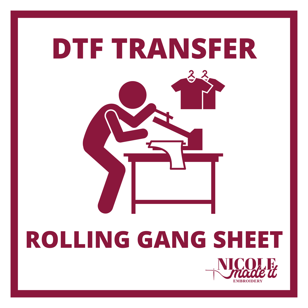 Rolling Gang Sheet