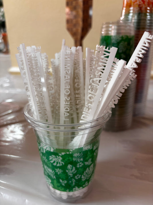 Drink Stirrers (words)