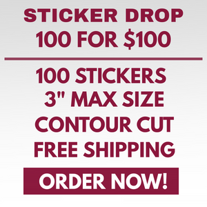 100 Sticker Sale