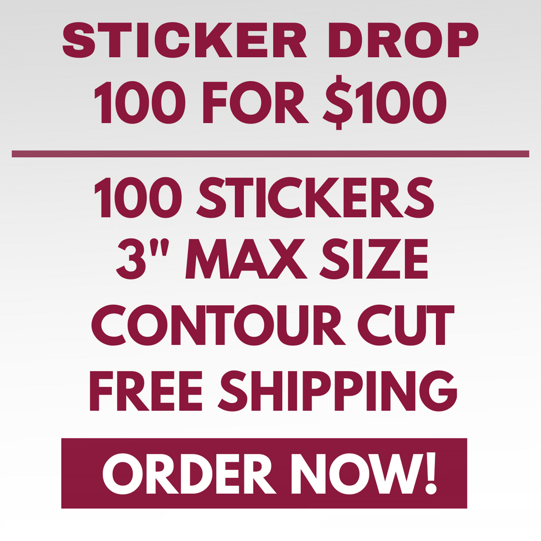 100 Sticker Sale