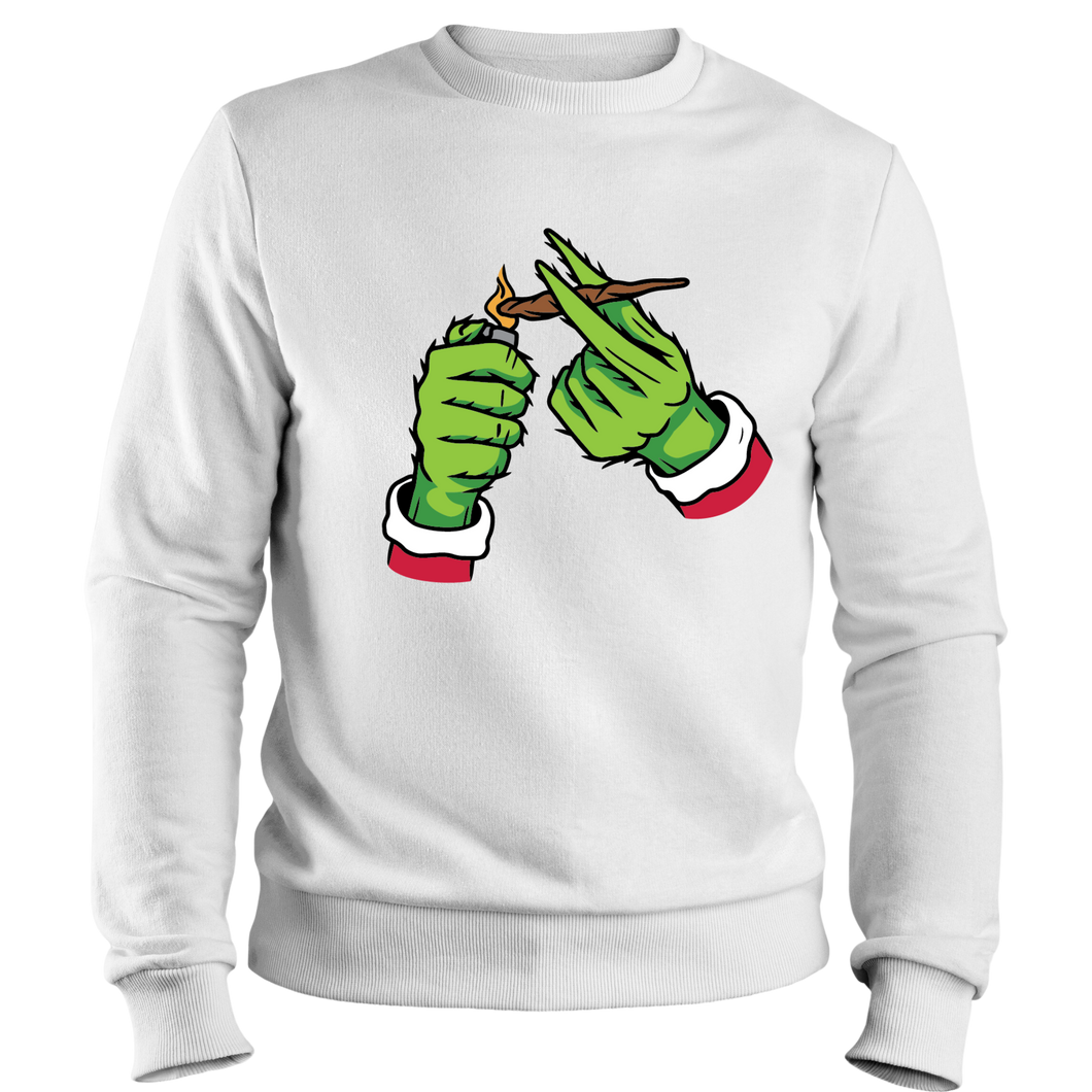 Grinch Hands Sweatshirt